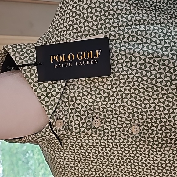 NWT  Ralph Lauren Polo Golf Mens button down shirt Size Small - Picture 2 of 8
